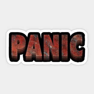 PANIC Sticker